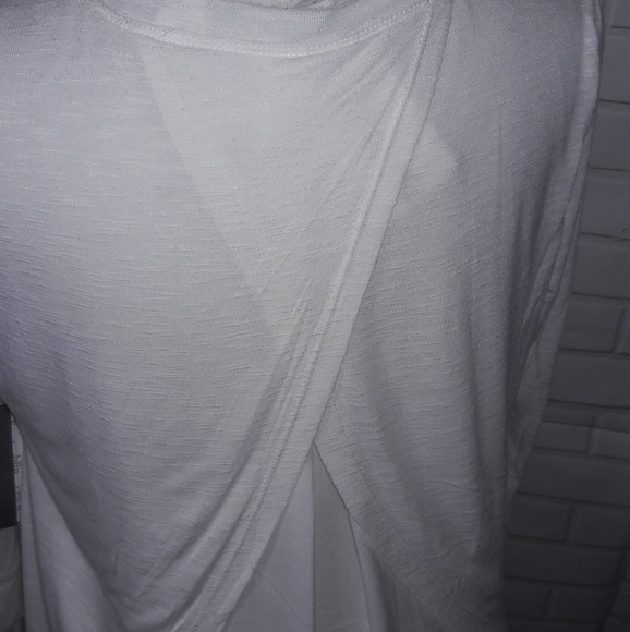 NWT Melissa McCarthy white tunic - Picture 3 of 8